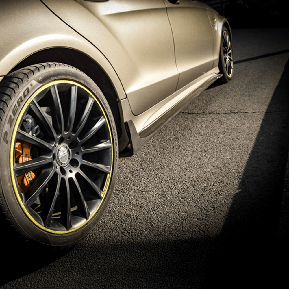 Mercedes Benz CLS-Class/CLS63 (W218) Renntech Style Carbon Fibre Side Skirts - Twenty Two Tuning Side Skirts