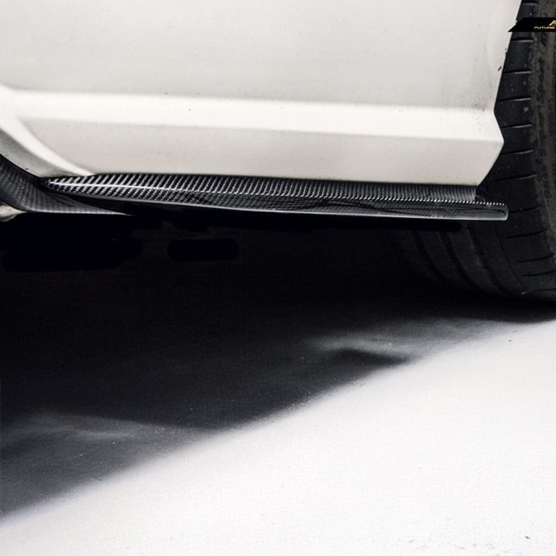 Mercedes Benz CLS-Class/CLS63 (W218) RIA Style Carbon Fiber Rear Bumper Canards - Future Design Rear Canards