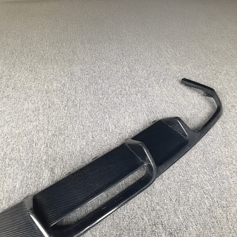 Mercedes Benz CLS63 (W218) BRABUS Style Carbon Fibre Rear Diffuser - Twenty Two Tuning Rear Diffuser