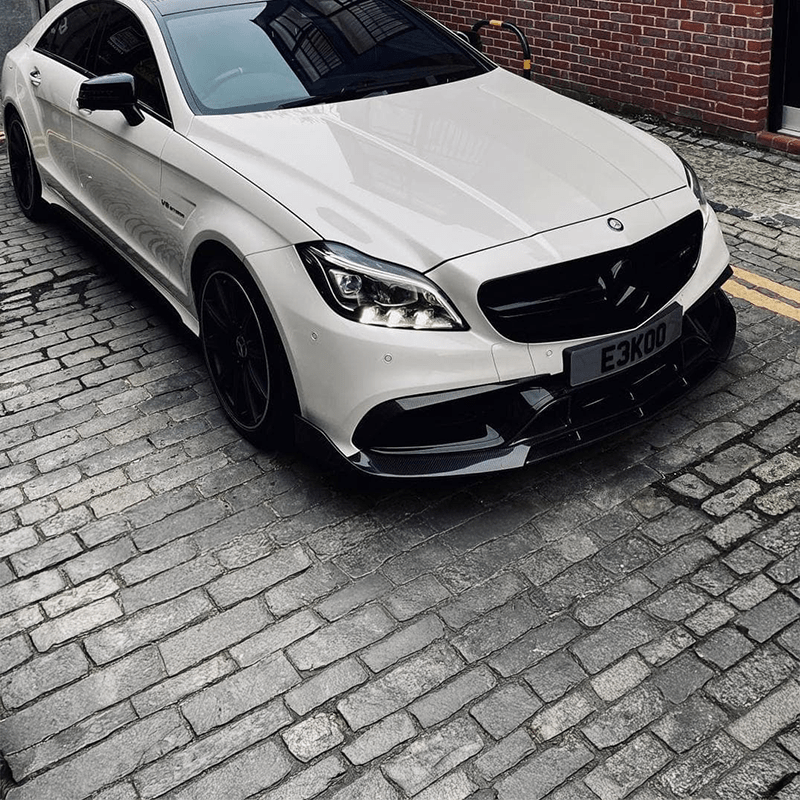 Mercedes Benz CLS63 (W218/C218) BRABUS 800 Style Front Lip Spoiler - Twenty Two Tuning Front Lip