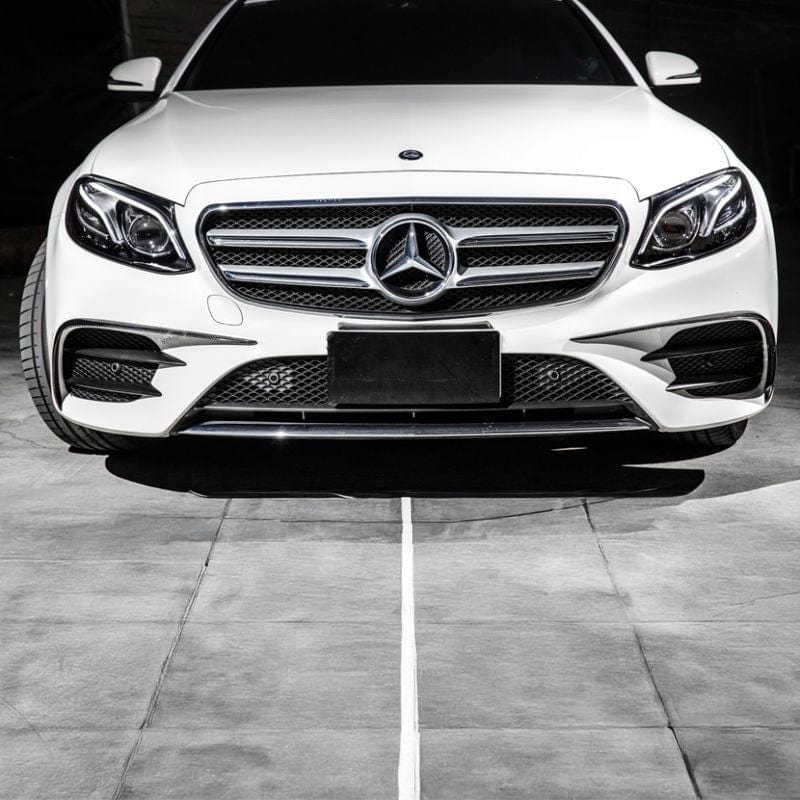 Mercedes Benz E-Class/E43/E53 Future Design Style Carbon Fiber Front Canards (W213/S213) - Twenty Two Tuning Front Canards/Bumper Inserts