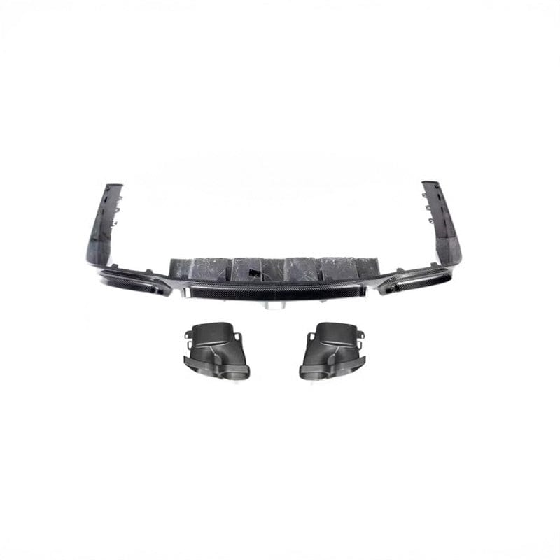 Mercedes Benz E-Class/E43/E53 (W213/S213) BRABUS 800 Style Carbon Rear Diffuser - Twenty Two Tuning Rear Diffuser