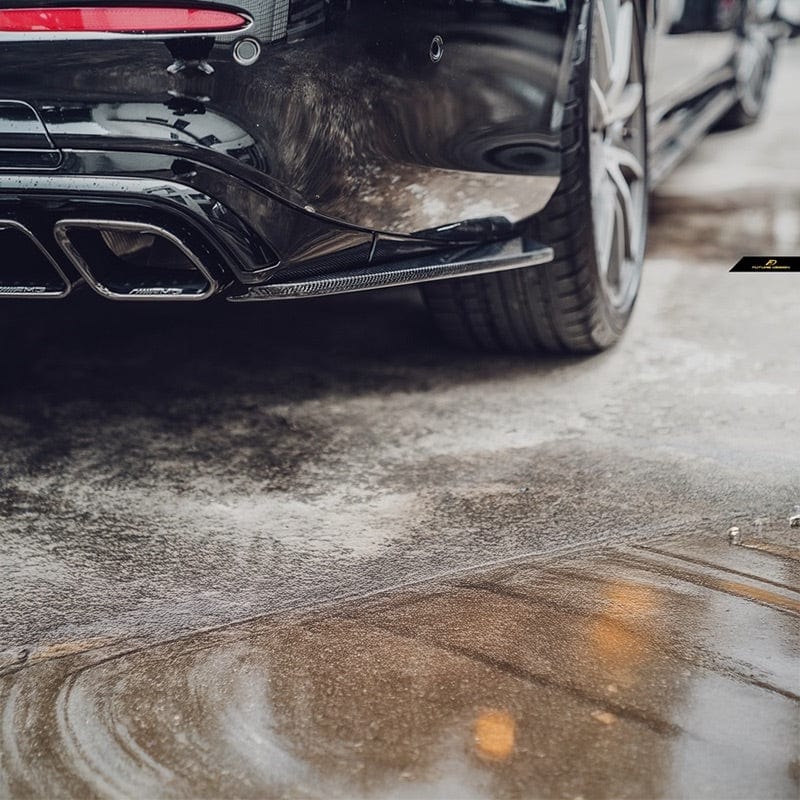 Mercedes Benz E-Class/E53/E63 (W213) Facelift Future Design Carbon Fibre Rear Canards - Future Design Rear Canards