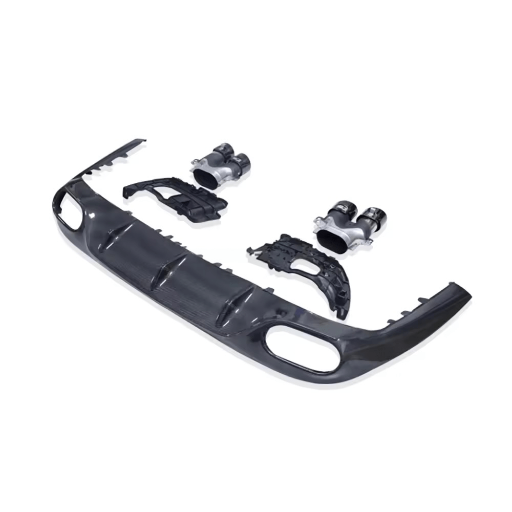 Mercedes Benz E-Class/E53 Facelift (A238/C238) OEM+ Carbon Fibre Rear Diffuser - Twenty Two Tuning Rear Diffuser