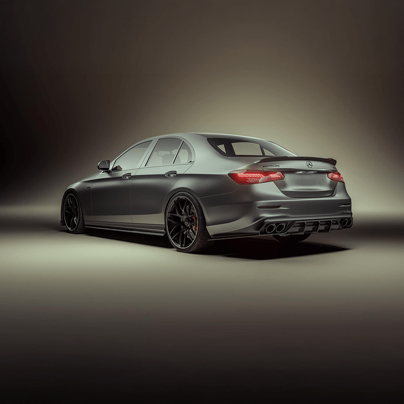 Mercedes Benz E-Class/E53 (W213) Facelift Future Design Style Carbon Fibre Rear Diffuser - Twenty Two Tuning Rear Diffuser