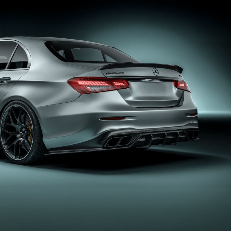 Mercedes Benz E-Class/E53 (W213) Facelift Future Design Style Carbon Fibre Rear Diffuser - Twenty Two Tuning Rear Diffuser