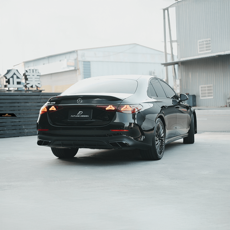 Mercedes Benz E-Class/E53e (W214) Future Design Carbon Fiber Rear Spoiler - Future Design Official Rear Spoiler