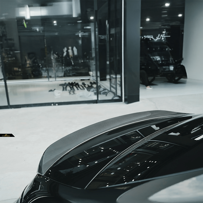 Mercedes Benz E-Class/E53e (W214) Future Design Carbon Fiber Rear Spoiler - Future Design Official Rear Spoiler