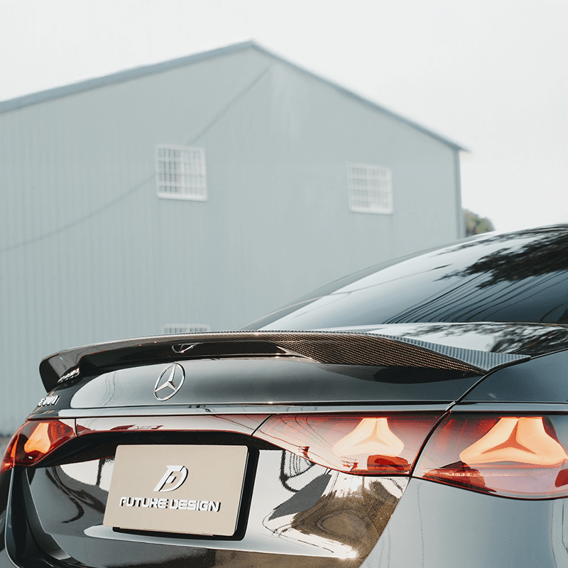 Mercedes Benz E-Class/E53e (W214) Future Design Carbon Fiber Rear Spoiler - Future Design Official Rear Spoiler