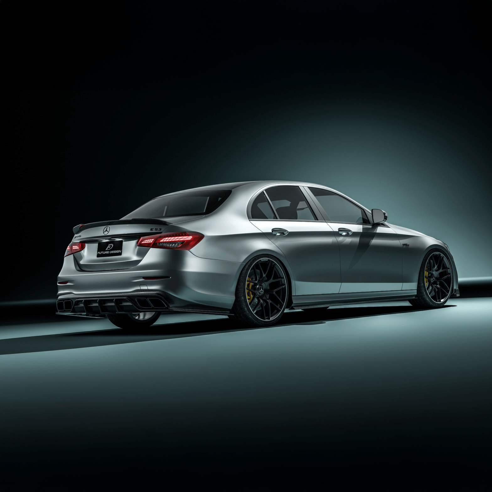 Mercedes Benz E-Class (W213) Facelift Future Design Carbon Fibre Rear Diffuser - Future Design Rear Diffuser