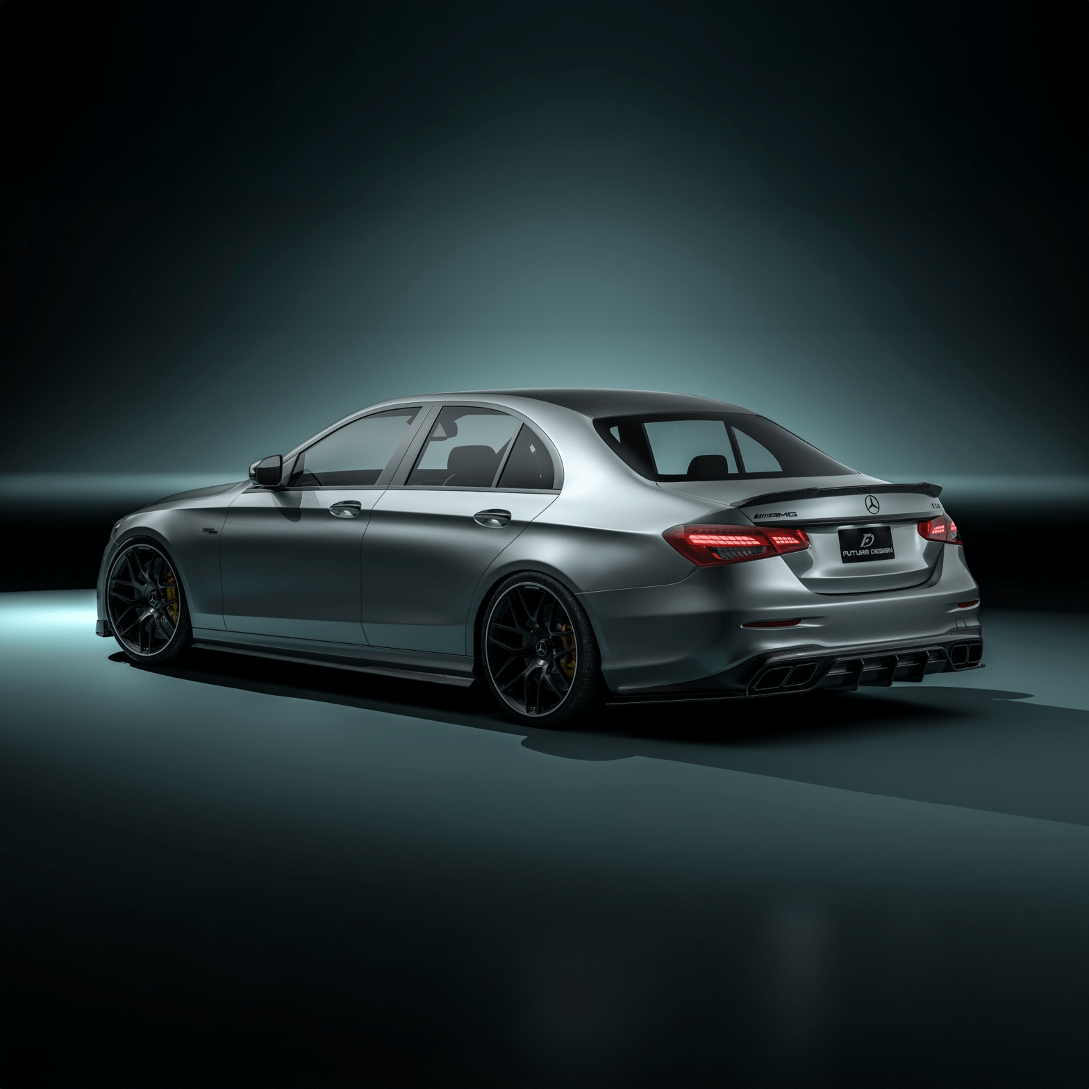 Mercedes Benz E-Class (W213) Facelift Future Design Carbon Fibre Rear Diffuser - Future Design Rear Diffuser