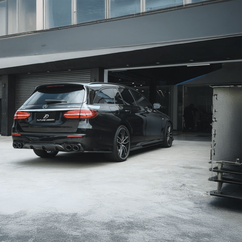 Mercedes Benz E53 (W213) Facelift Future Design Carbon Fibre Side Skirts - Future Design Side Skirts