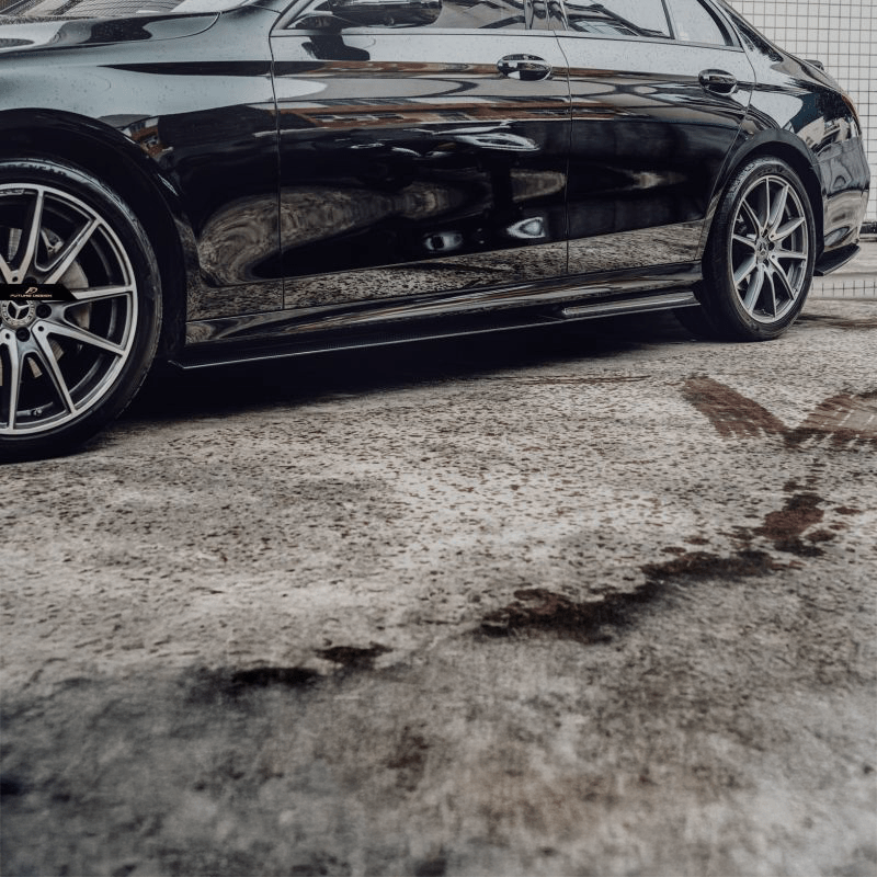 Mercedes Benz E53 (W213) Facelift Future Design Carbon Fibre Side Skirts - Future Design Side Skirts