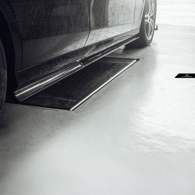 Mercedes Benz E53 (W213) Facelift Future Design Carbon Fibre Side Skirts - Future Design Side Skirts