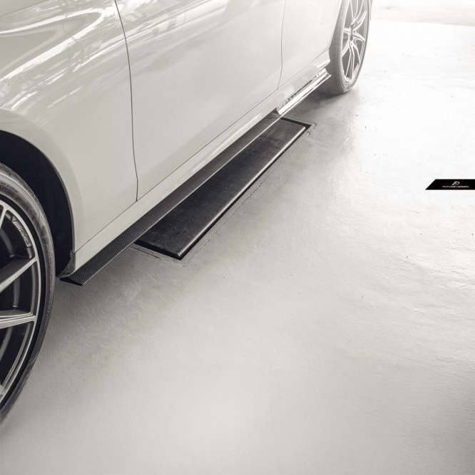 Mercedes Benz E53 (W213) Facelift Future Design Carbon Fibre Side Skirts - Future Design Side Skirts
