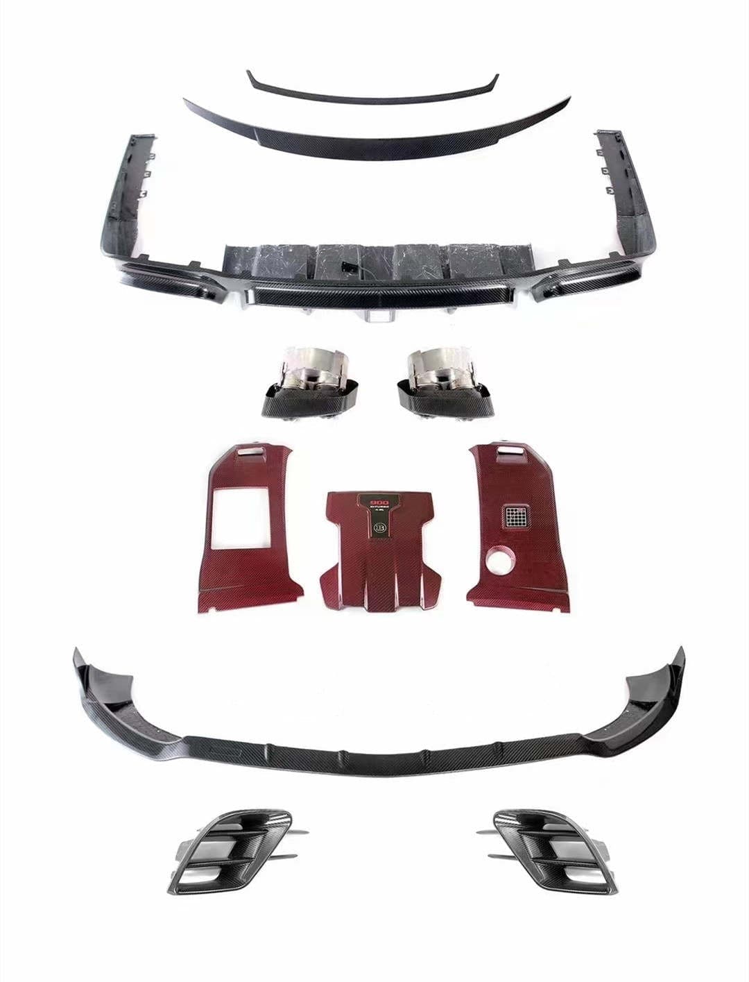 Mercedes Benz E63(S) (W213) Facelift Brabus 900 Style Carbon Fibre Body Kit - Twenty Two Tuning Full Styling Kit