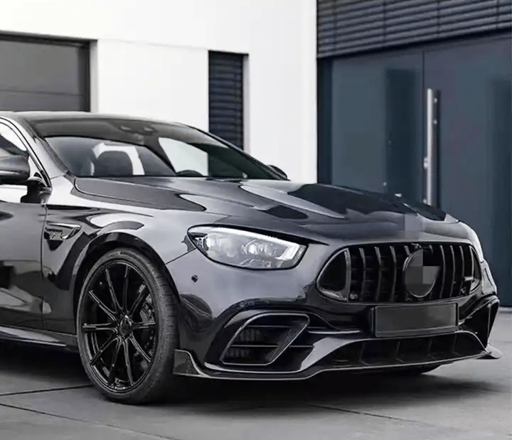 Mercedes Benz E63(S) (W213) Facelift Brabus 900 Style Carbon Fibre Front Lip - Twenty Two Tuning Front Lip