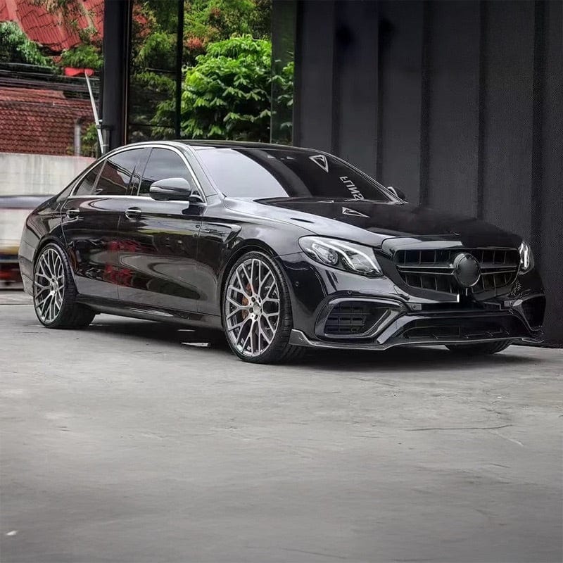 Mercedes Benz E63(S) (W213/S213) BRABUS 800 Style Carbon Fiber Front Lip Spoiler - Twenty Two Tuning Front Lip