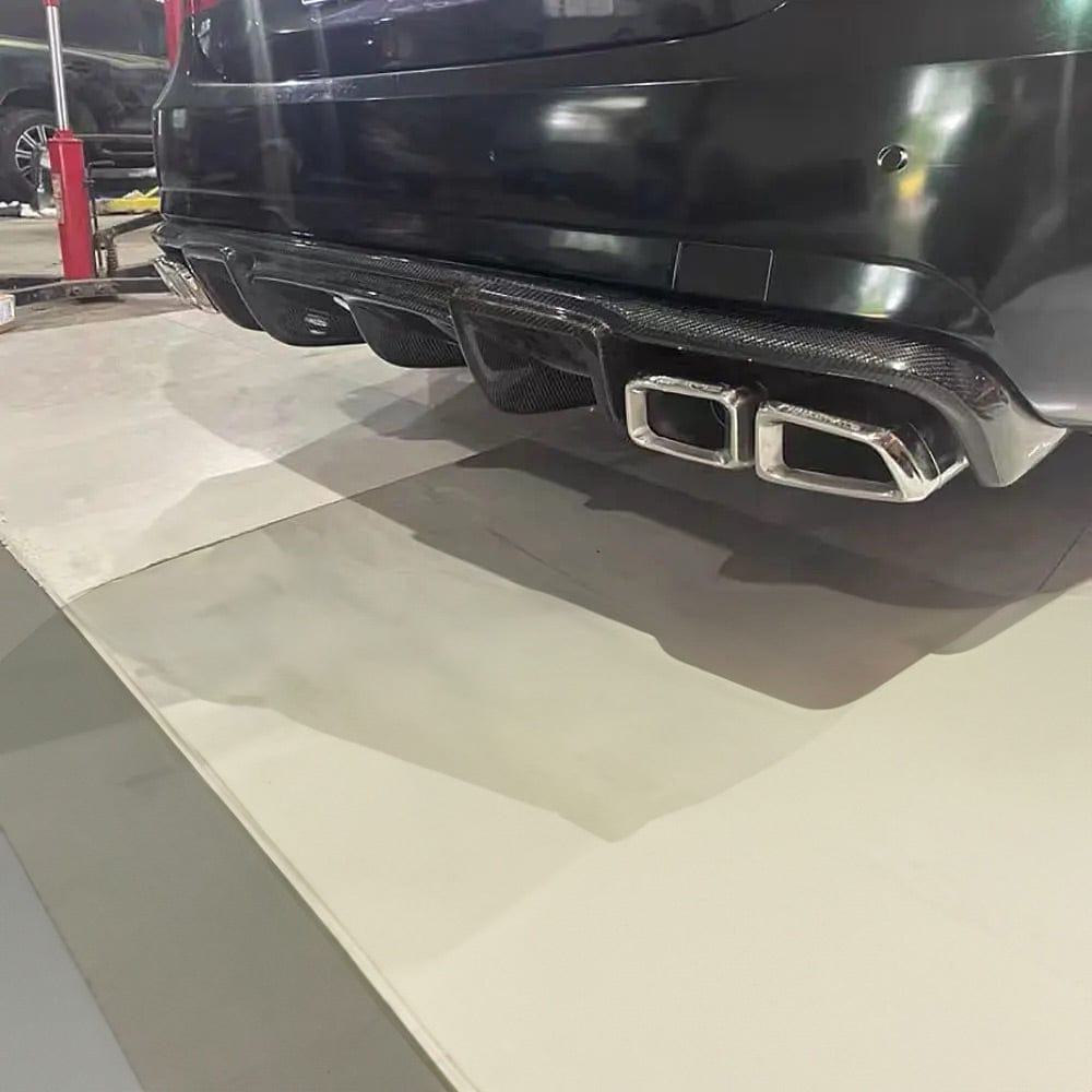 Mercedes Benz E63 (W212) Renntech Style Carbon Fibre Rear Diffuser - Twenty Two Tuning Rear Diffuser