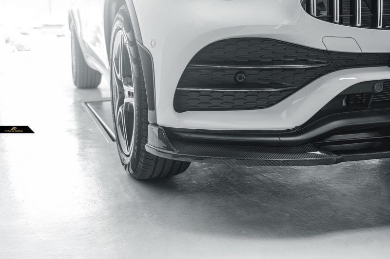 Mercedes Benz GLC-Class (W253/C253) Future Design Carbon Fibre Front Lip Spoiler - Future Design Front Lip