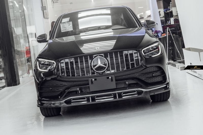 Mercedes Benz GLC-Class (W253/C253) Future Design Carbon Fibre Front Lip Spoiler - Future Design Front Lip