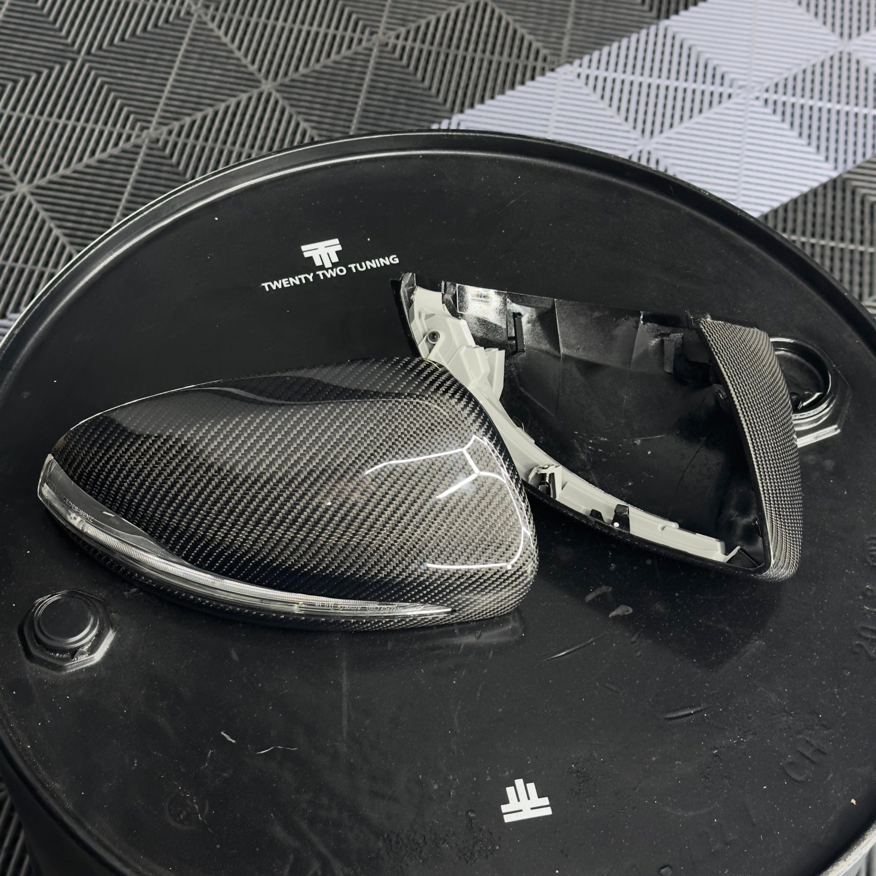 Mercedes Benz GLC-Class (W253/C253) OEM+ Replacement Carbon Fibre Mirror Covers - Twenty Two Tuning Mirror Covers