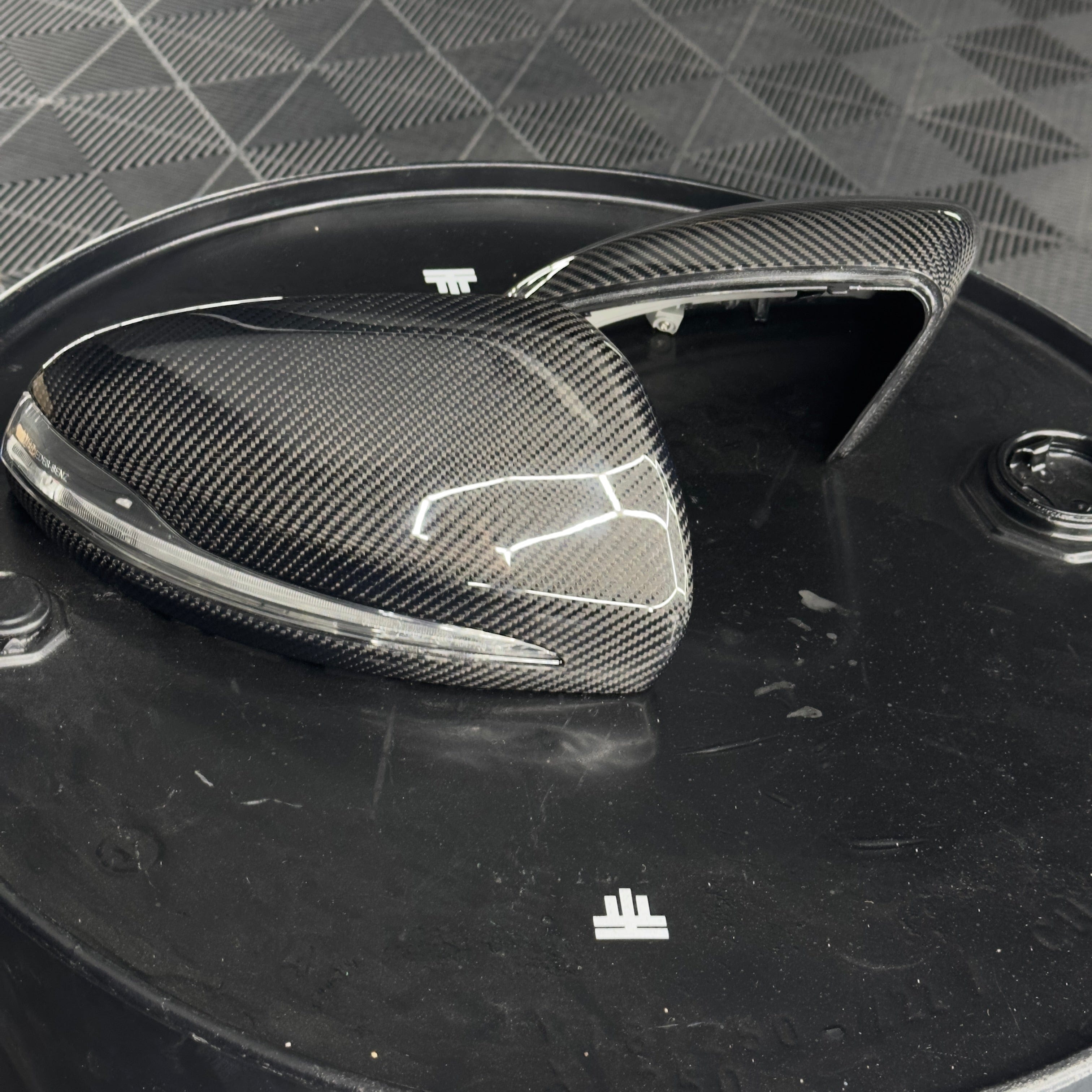 Mercedes Benz GLC-Class (W253/C253) OEM+ Replacement Carbon Fibre Mirror Covers - Twenty Two Tuning Mirror Covers