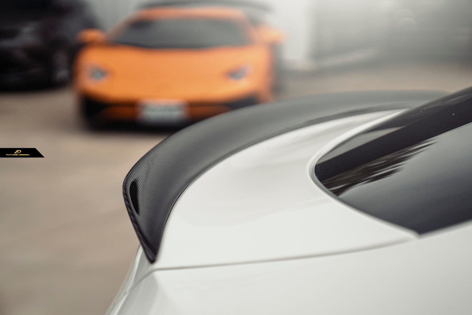 Mercedes Benz GLC63 (C253) AMG Style Carbon Fibre Rear Spoiler - Future Design Rear Spoiler