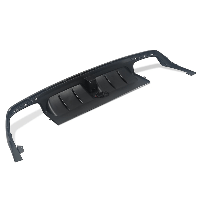 Mercedes Benz S-Class/S63 (W222) BRABUS Style Gloss Black Diffuser - Twenty Two Tuning Rear Diffuser