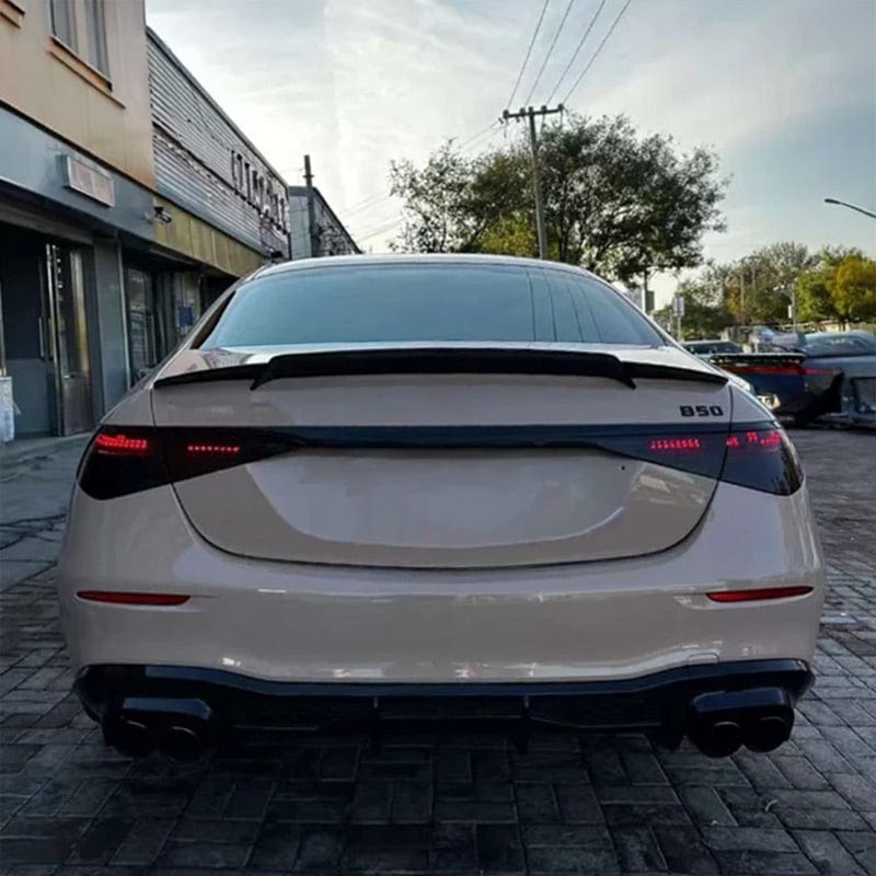 Mercedes Benz S-Class (W223) BRABUS Style Carbon Fibre Rear Spoiler - Twenty Two Tuning Rear Spoiler