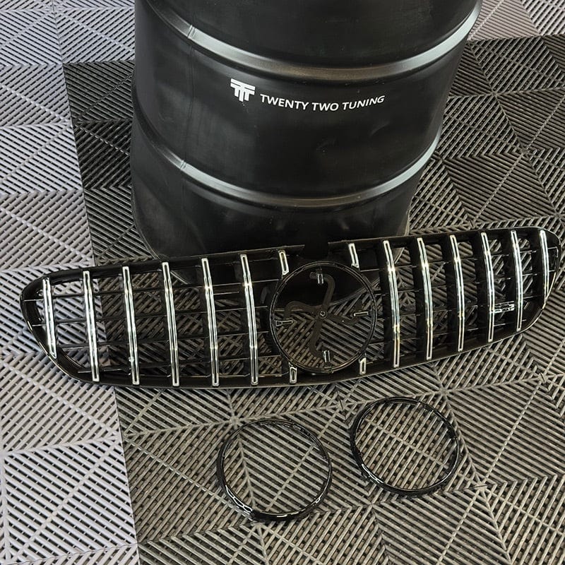 Mercedes Benz S63/S65 (C217/A217) Facelift Panamericana Style Front Grille - Twenty Two Tuning Front Grille