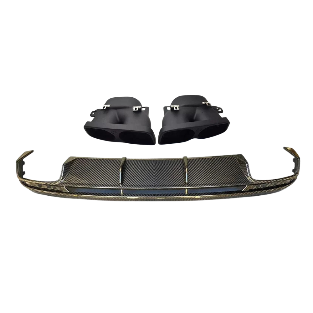 Mercedes Benz S63/S65 (C217) Pre-Facelift BRABUS Style Carbon Fiber Styling Kit - Twenty Two Tuning Full Styling Kit