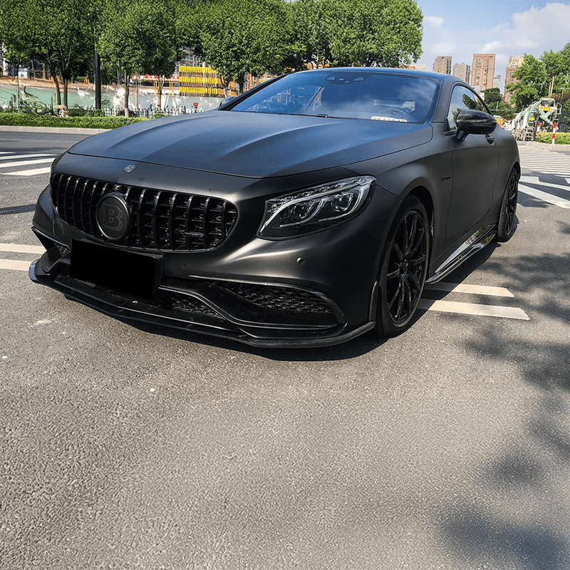 Mercedes Benz S63/S65 (C217) Pre-Facelift BRABUS Style Carbon Fiber Styling Kit - Twenty Two Tuning Full Styling Kit