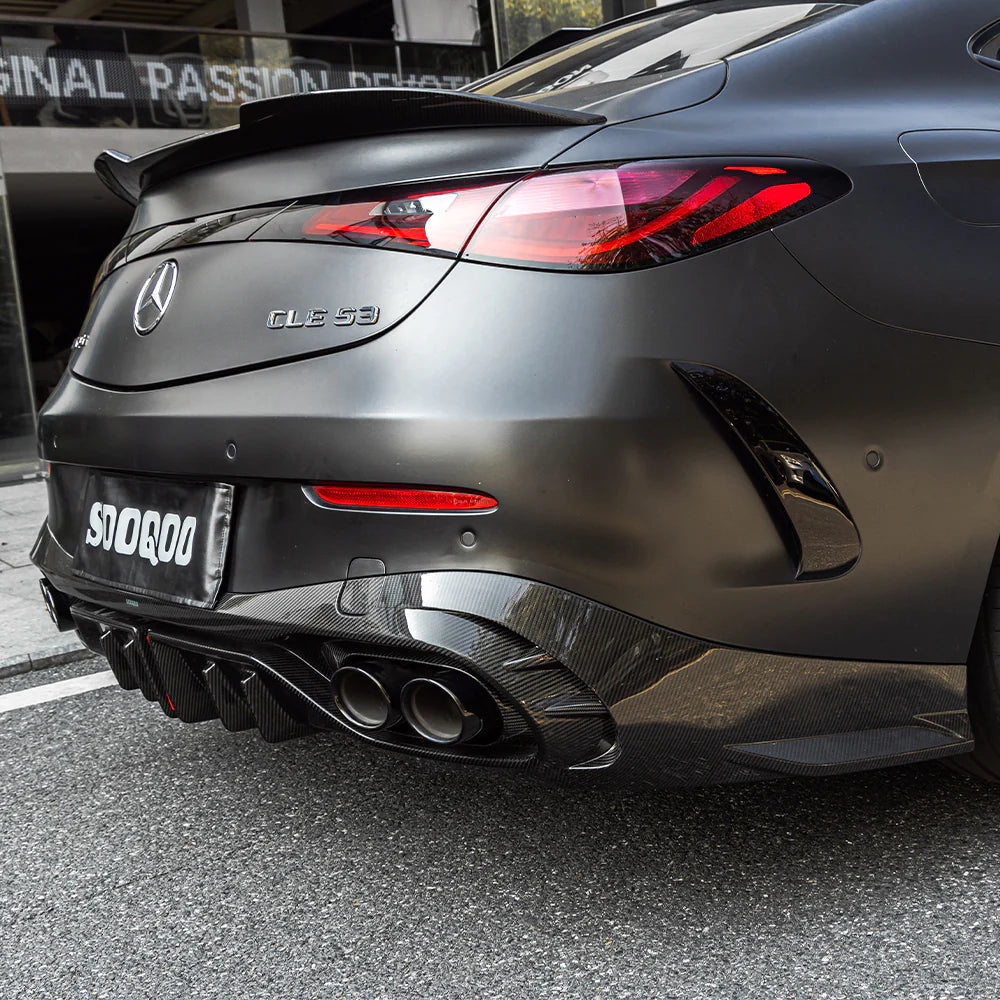 Mercedes CLE53 (C236/A236) SOOQOO Carbon Fiber Rear Diffuser - SOOQOO Official Rear Diffuser