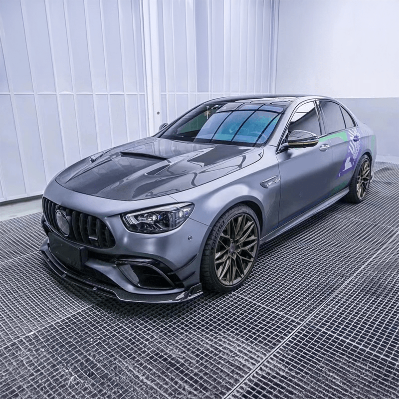 Mercedes E63(S) (W213) AE Design Style Carbon Fiber Hood - Twenty Two Tuning Hood/Bonnet Complete