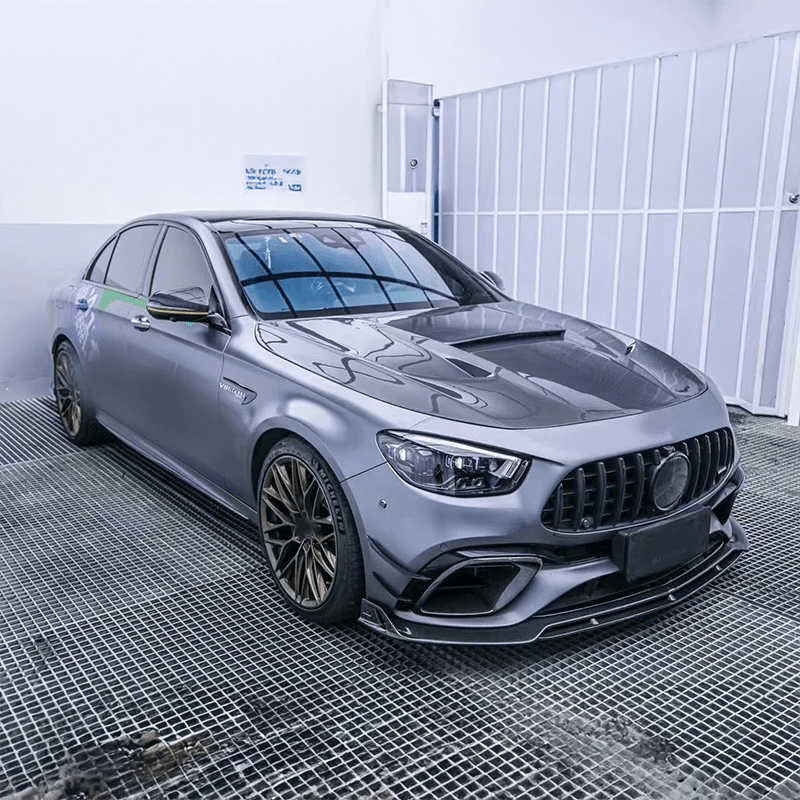 Mercedes E63(S) (W213) AE Design Style Carbon Fiber Hood - Twenty Two Tuning Hood/Bonnet Complete