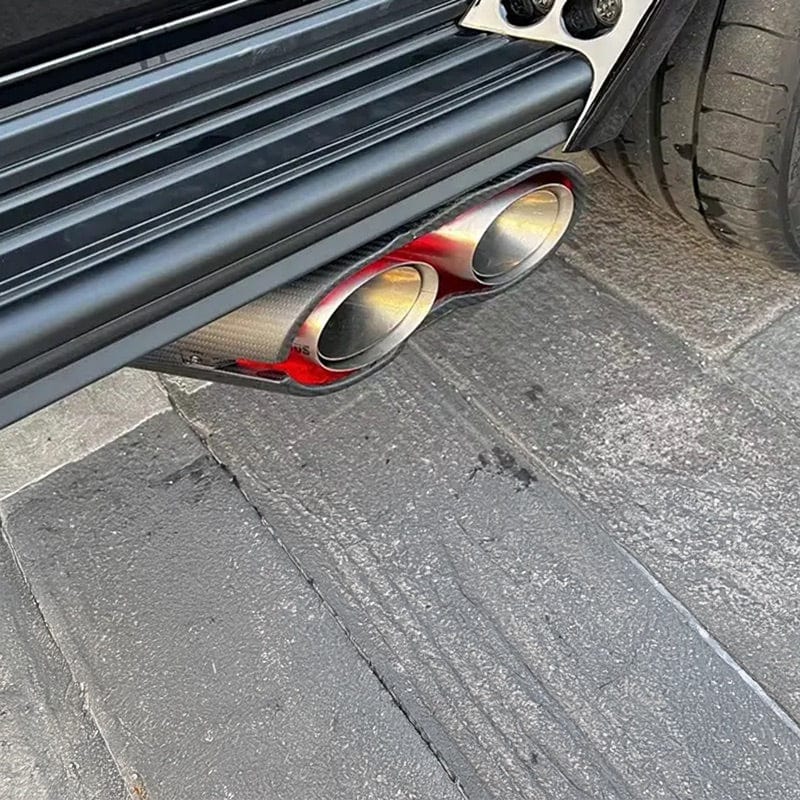 Mercedes G63/G65 (W464) BRABUS Style Carbon Fiber Exhaust Tips - Twenty Two Tuning Exhaust Tips