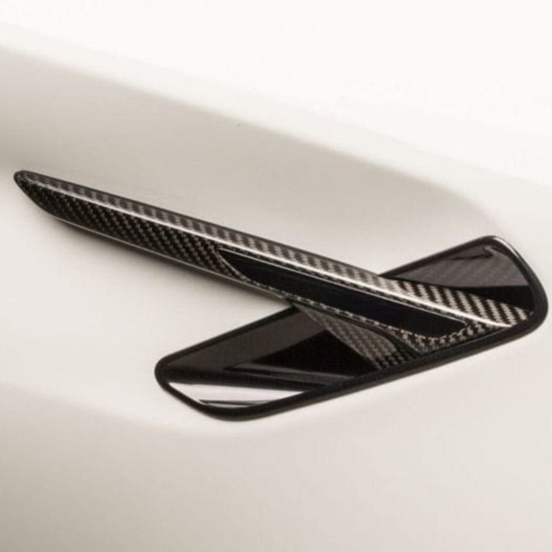 MP Style Carbon Fiber Fender Trims - Compatible with BMW M5 (F90) - Twenty Two Tuning Fender Trims