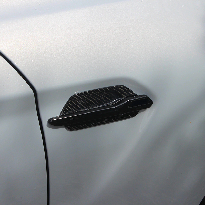 MP Style Carbon Fibre Fender Trims - Compatible with BMW M2/M2C (F87) - Twenty Two Tuning Fender Trims