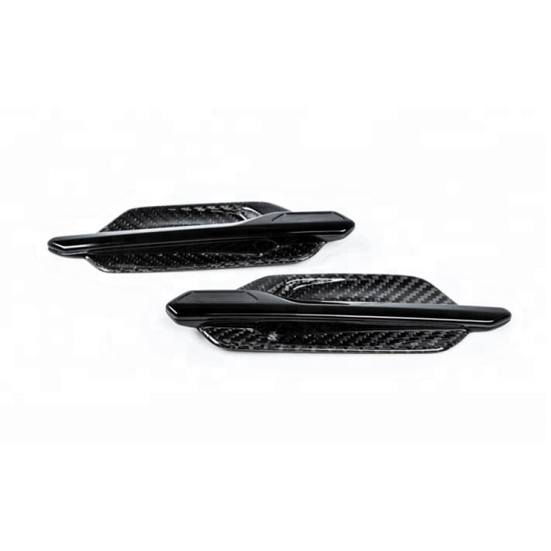MP Style Carbon Fibre Fender Trims - Compatible with BMW M2/M2C (F87) - Twenty Two Tuning Fender Trims