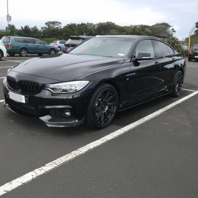 MP Style Carbon Fibre Front Splitters - Compatible with BMW 4 Series (F32/F33/F36) - Twenty Two Tuning Front Bumper