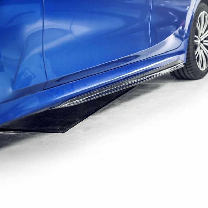 MP Style Carbon Fibre Side Skirts - Compatible with BMW 3 Series (G20/G21) - Twenty Two Tuning Side Skirts