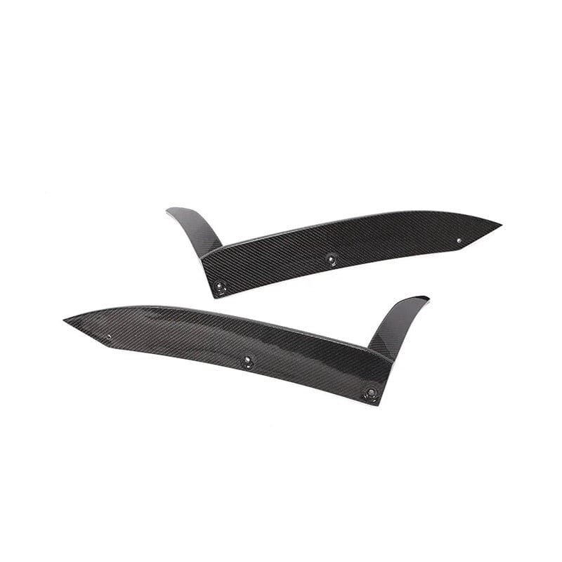 Porsche Carrera 911 GTS (991.2) RS Style Carbon Fiber Rear Bumper Canards - Twenty Two Tuning Rear Canards