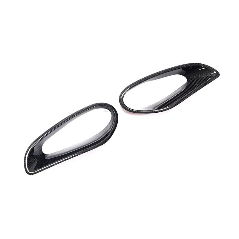 Porsche Carrera 911 Turbo S (991.1) OEM+ Style Carbon Fiber Intake Vent Trims - Twenty Two Tuning Rear Spoiler