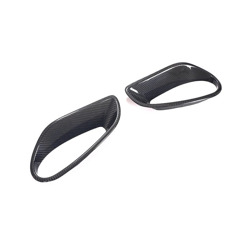 Porsche Carrera 911 Turbo S (991.1) OEM+ Style Carbon Fiber Intake Vent Trims - Twenty Two Tuning Rear Spoiler