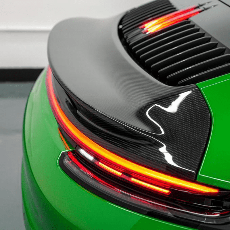 Porsche Carrera (992.1/911) GT3 Style Carbon Fiber Rear Trunk Spoiler - Twenty Two Tuning Rear Spoiler