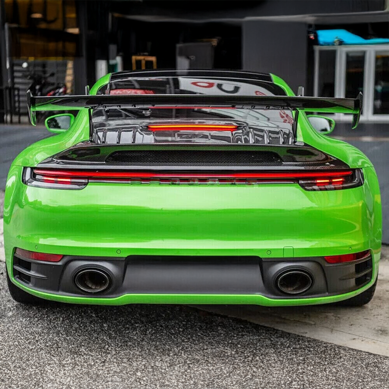 Porsche Carrera (992.1/911) GT3 Style Carbon Fiber Rear Trunk Spoiler - Twenty Two Tuning Rear Spoiler