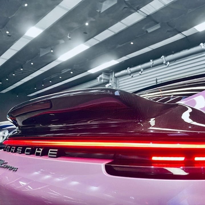 Porsche Carrera (992.1/911) JDM Style Carbon Fiber Rear Spoiler - Twenty Two Tuning Rear Spoiler