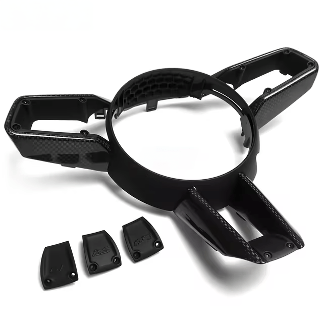 Porsche Carrera (992/911) OEM+ Carbon Fibre Steering Wheel Trim - Twenty Two Tuning Interior Parts & Accessories