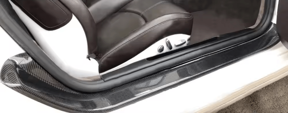 Porsche Carrera/Targa (911/997) OEM+ Carbon Fibre Door Sill Trims - Twenty Two Tuning Sill Trims